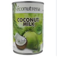 Молоко кокосовое Econutrena жирность 17%,  400мл - Интернет-магазин здорового питания «УРАЛНАТС», Екатеринбург