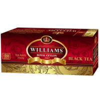 Чай черный WILLIAMS Royal Ceylon 25х2г - Интернет-магазин здорового питания «УРАЛНАТС», Екатеринбург