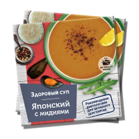 Здоровый суп "Японский" с мидиями - Интернет-магазин здорового питания «УРАЛНАТС», Екатеринбург