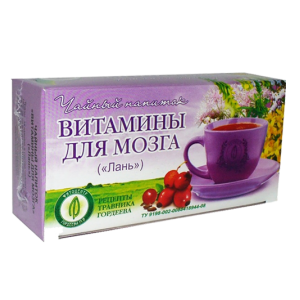 Чайный напиток "Витамины для мозга" 35г - Интернет-магазин здорового питания «УРАЛНАТС», Екатеринбург