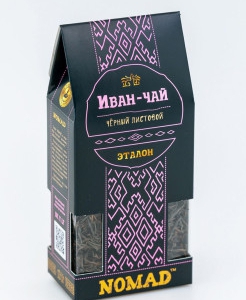 Иван-чай черный листовой "NOMAD" 50г - Интернет-магазин здорового питания «УРАЛНАТС», Екатеринбург